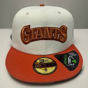San Francisco Giants New‎ Era 59Fifty Hat Cap San Francisco Sz 8